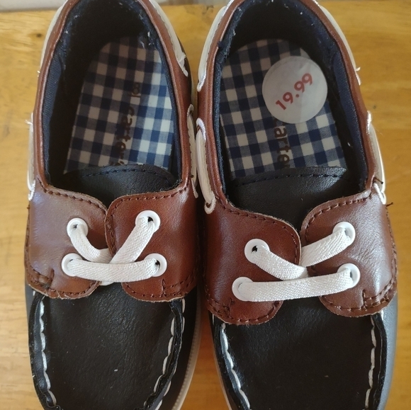 Carter's Boys Kids Size 8 Shoes Slip on - Picture 3 of 8